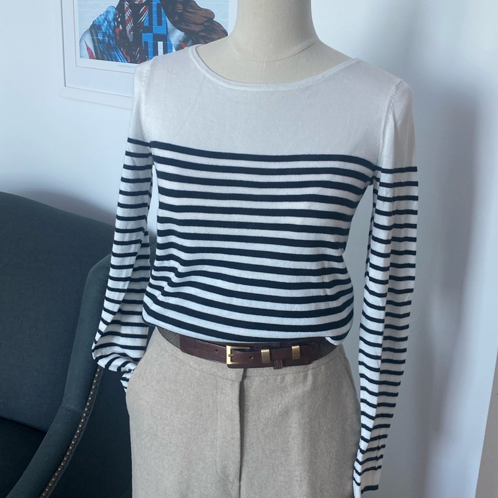 Spripped Cotton Top - Hinge